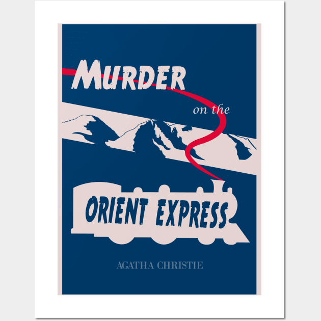 Murder on the Orient Express Wall Art by artsy_oleander